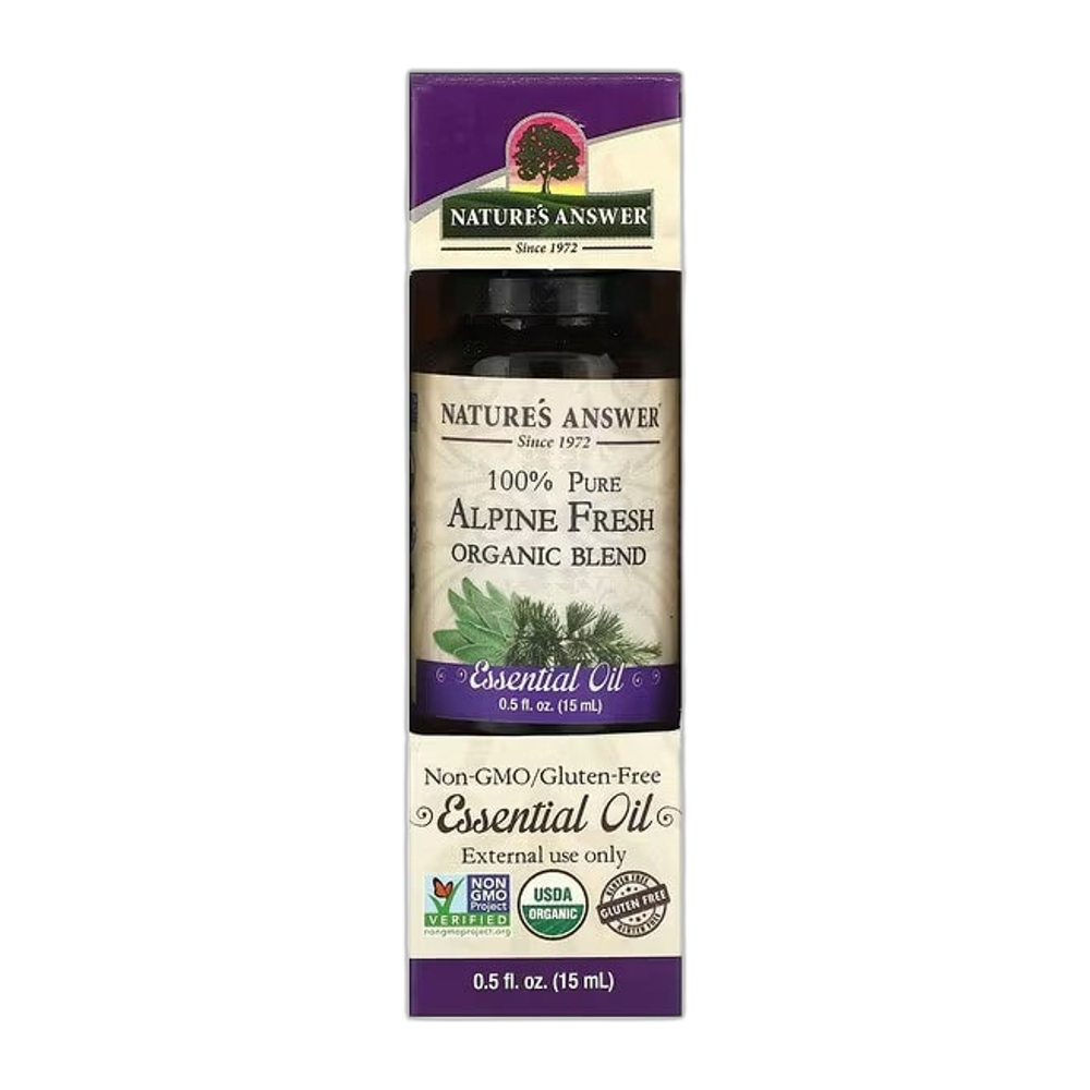 Nature's Answer 100% Pure Alpine Fresh Blend Essential Oil - 15 ml.