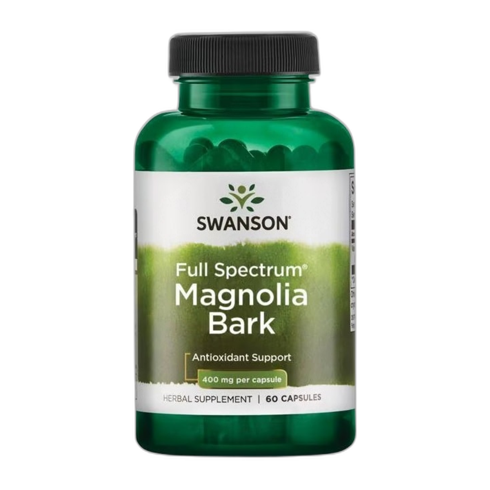 Swanson Full Spectrum Magnolia Bark, 400mg - 60 caps