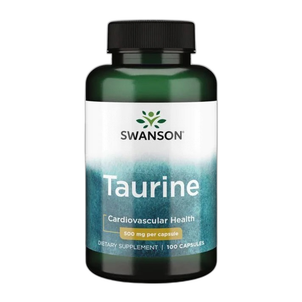Swanson Taurine, 500mg - 100 caps