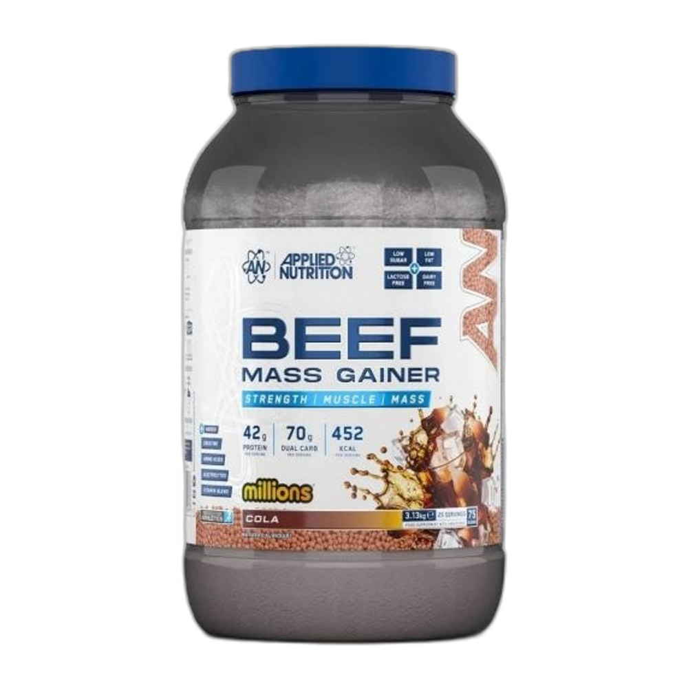 Applied Nutrition Beef Mass Gainer, Millions Cola - 3130g