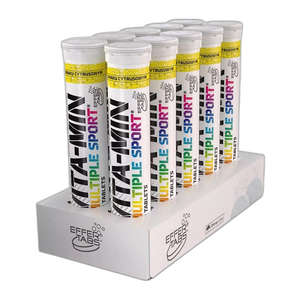 Olimp Nutrition Vita-Min Multiple Sport, Citrus - 10 x 20 tabs