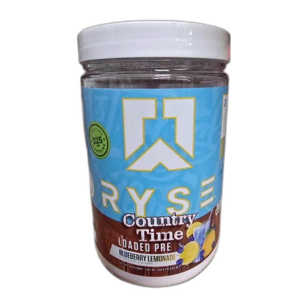 RYSE Loaded Pre, Country Time Blueberry Lemonade - 450g