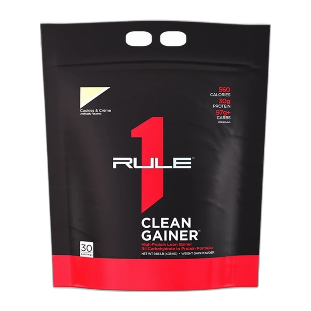 Rule One R1 Clean Gainer, Cookies & Creme - 4380g
