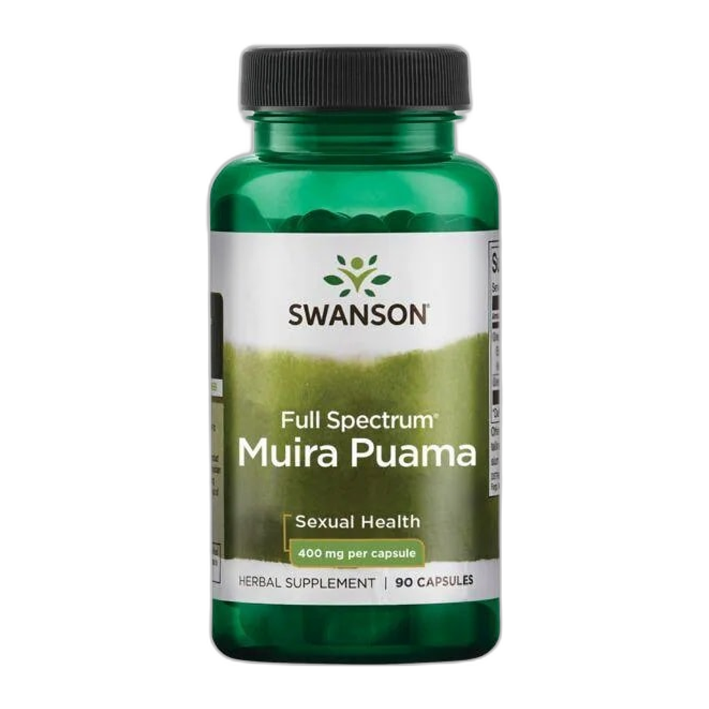 Swanson Full Spectrum Muira Puama, 400mg - 90 caps