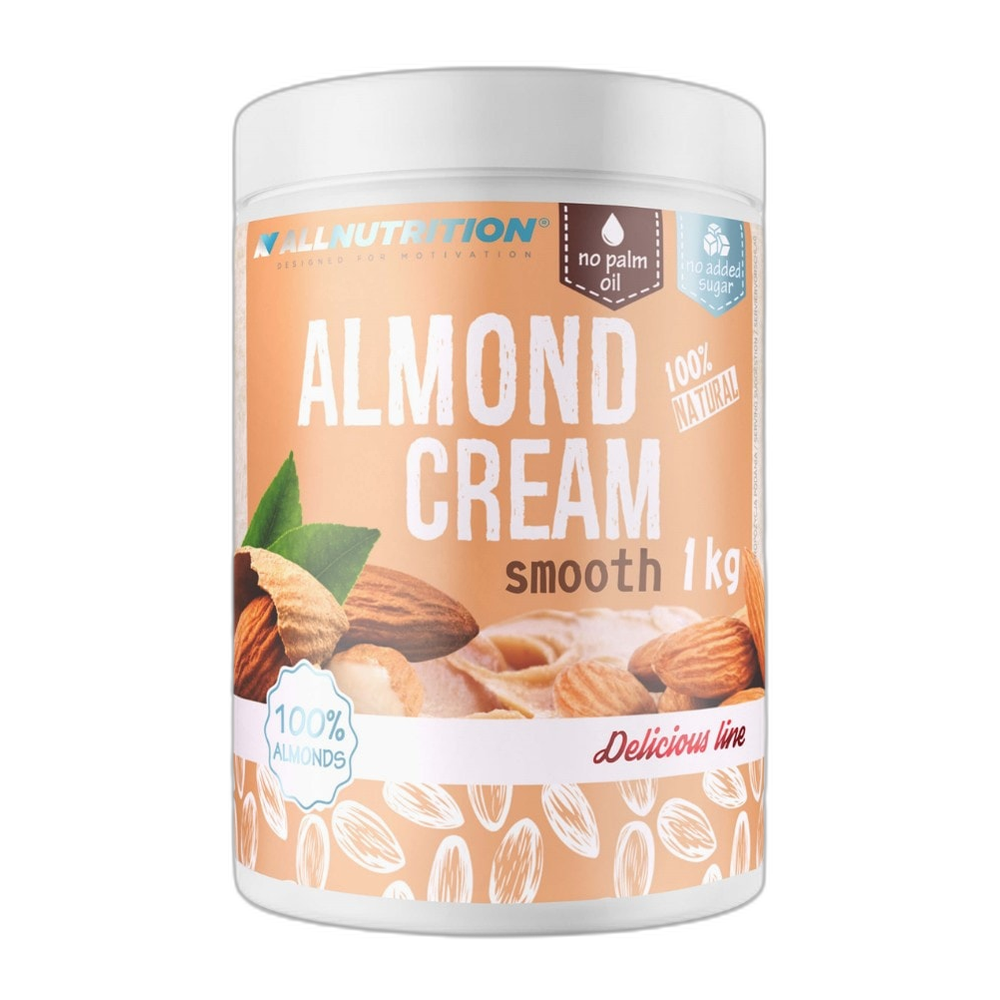 Allnutrition Almond Cream, Smooth - 1000g