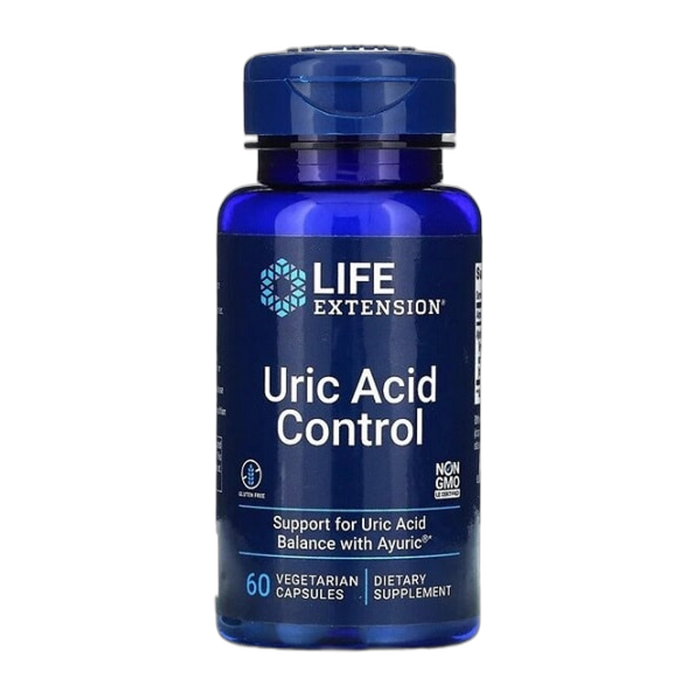 Life Extension Uric Acid Control - 60 vcaps