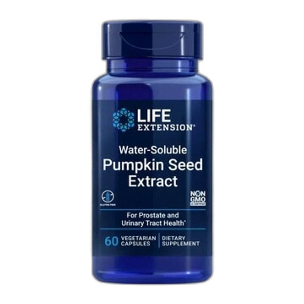 Life Extension Pumpkin Seed Extract, Water-Soluble - 60 vcaps