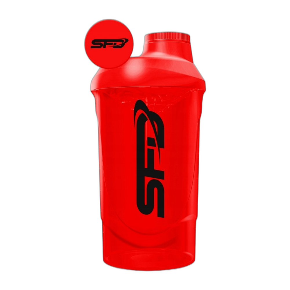 Allnutrition SFD Shaker, Fire Red - 600 ml.