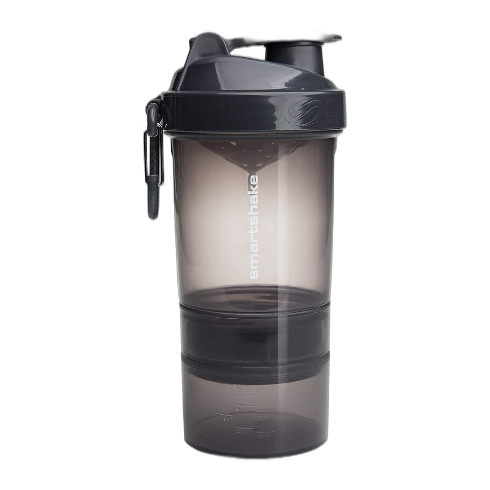 SmartShake Original2Go, Gunsmoke Black - 600 ml.