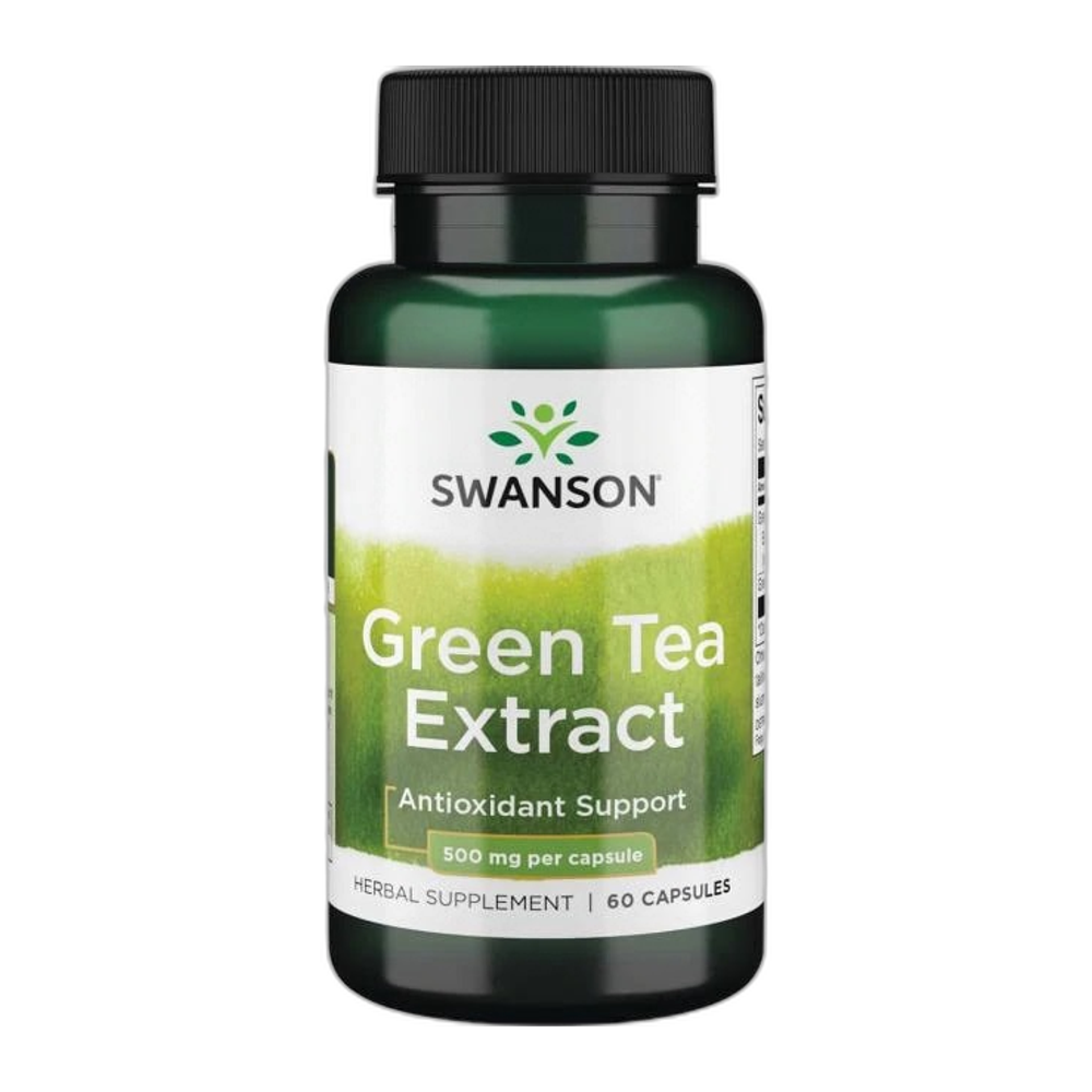 Swanson Green Tea Extract, 500mg - 60 caps
