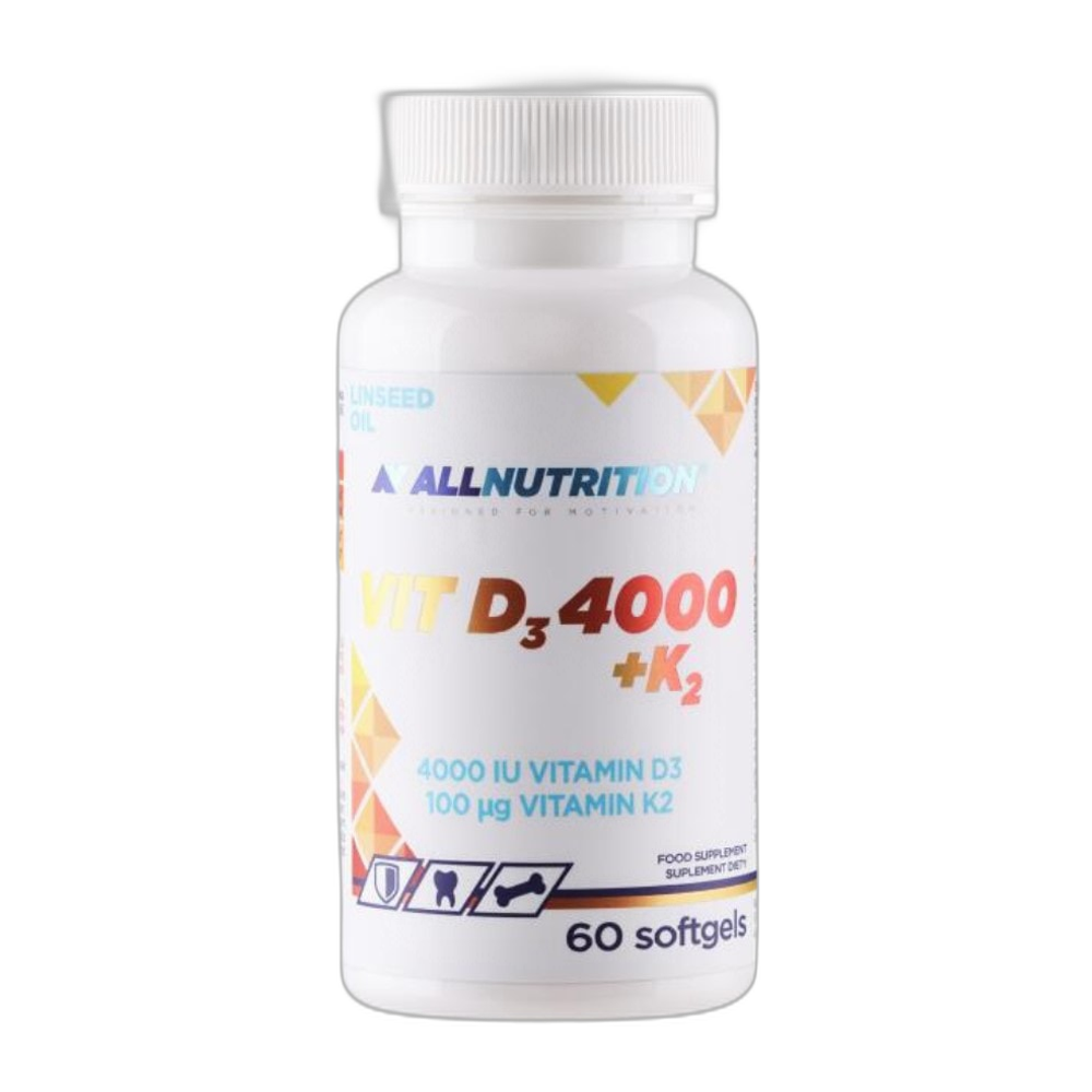 Allnutrition Vit D3 4000 + K2 - 60 softgels