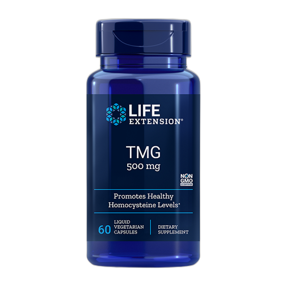 Life Extension TMG, 500mg - 60 liquid vcaps