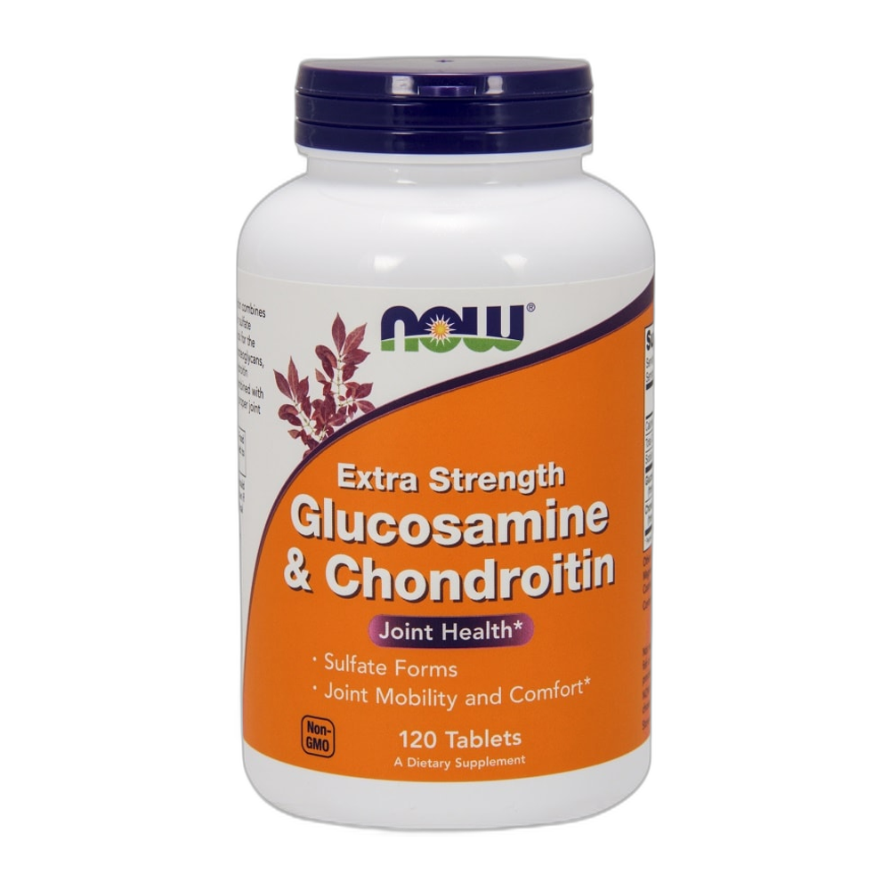 NOW Foods Glucosamine & Chondroitin Extra Strength - 120 tabs