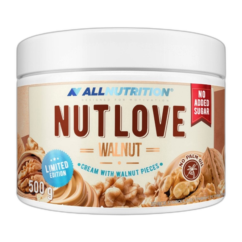 Allnutrition Nutlove, Walnut Cream with Walnut Pieces - 500g