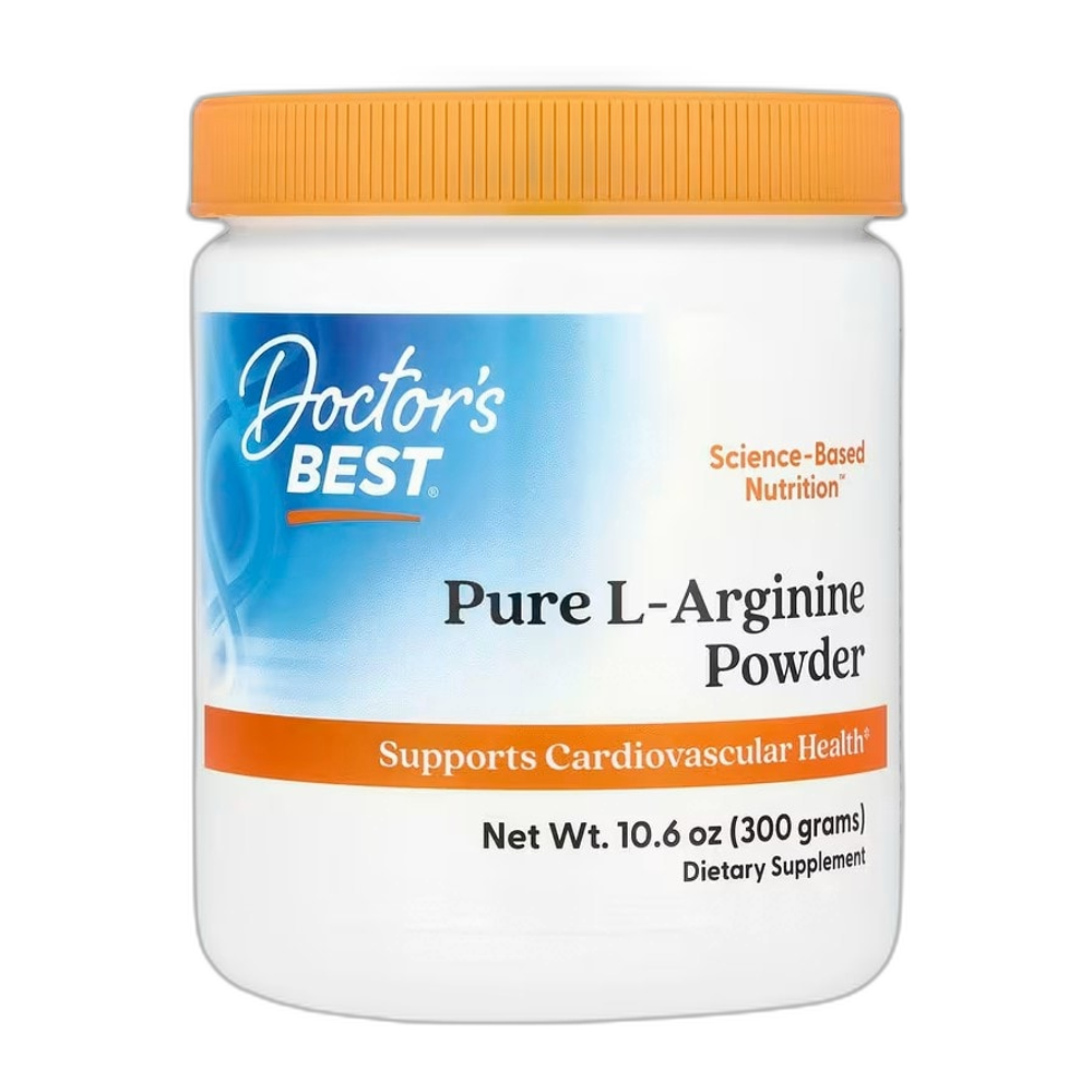 Doctor's Best Pure L-Arginine Powder - 300g