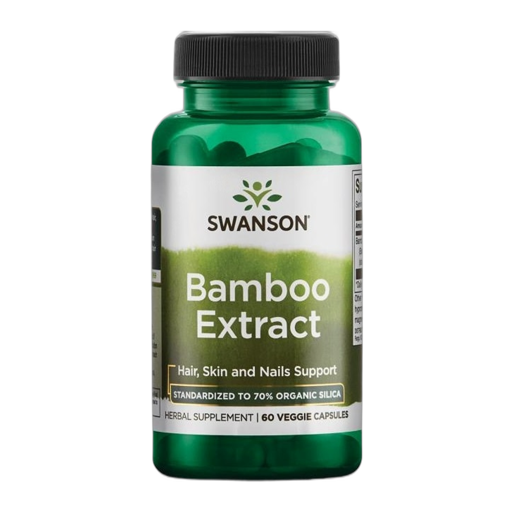 Swanson Bamboo Extract - 60 vcaps