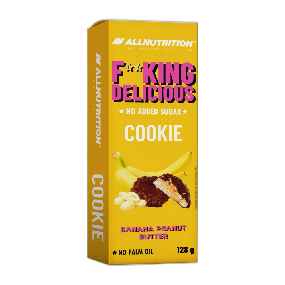 Allnutrition Fitking Delicious Cookie, Banana Peanut Butter - 128g