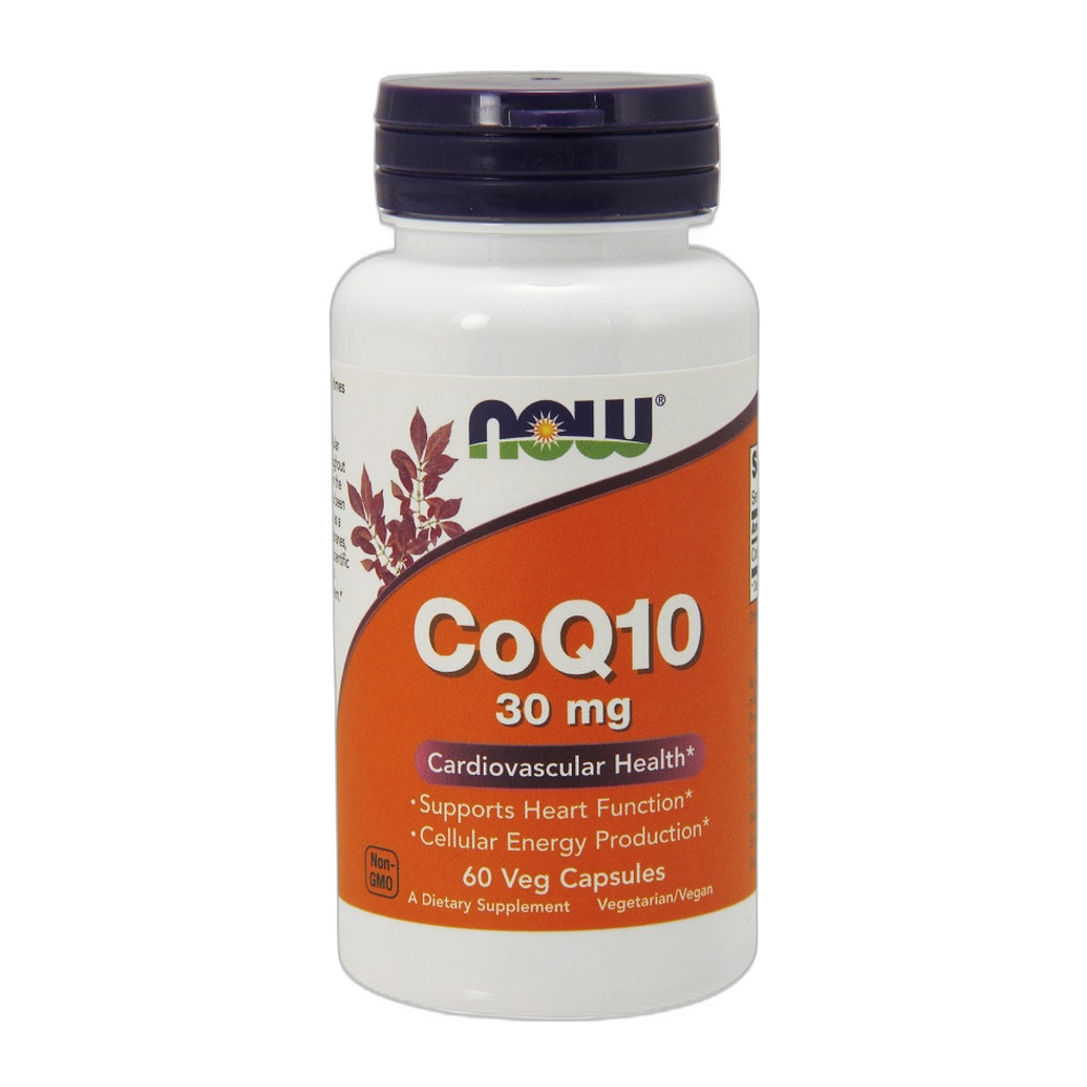 NOW Foods CoQ10, 30mg - 60 vcaps