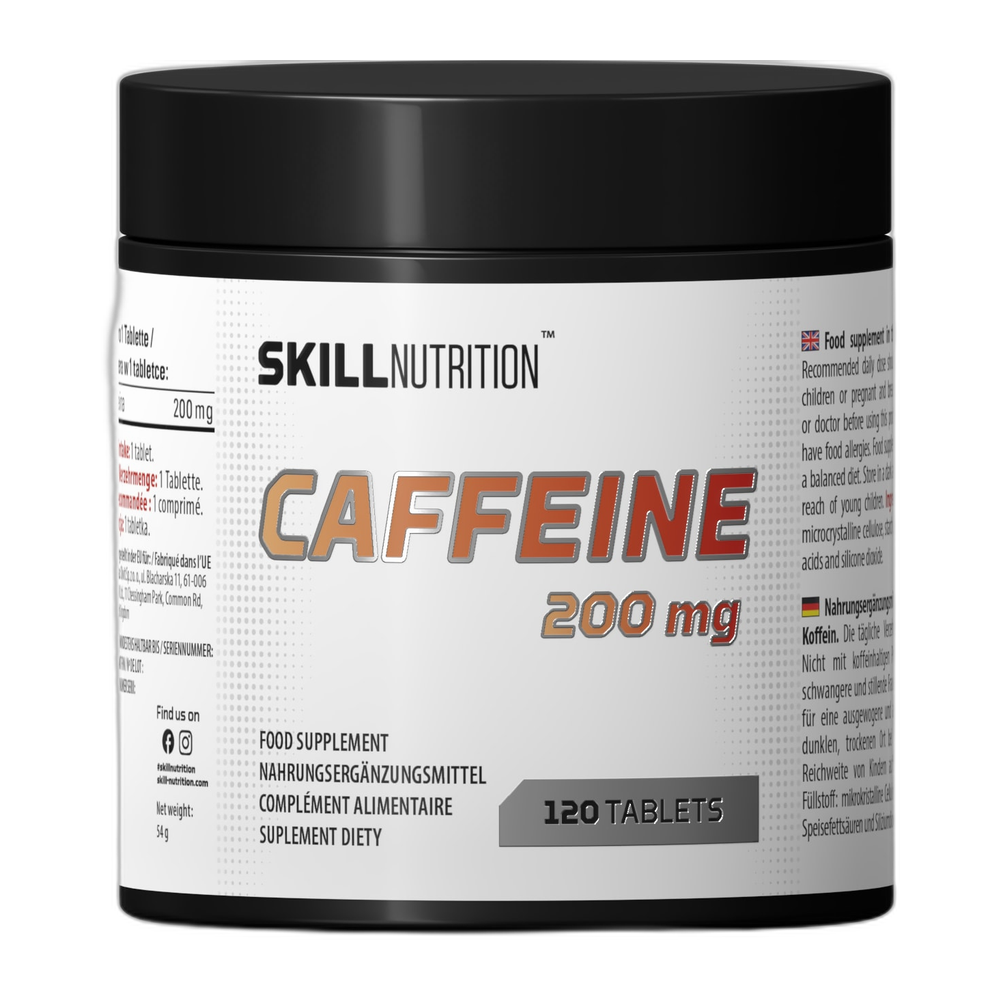 Skill Nutrition Caffeine, 200mg - 120 tabs