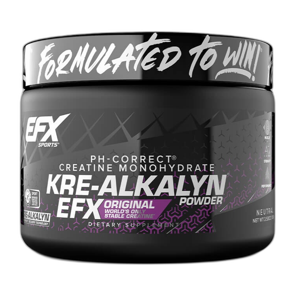 EFX Sports Kre-Alkalyn Powder, Unflavored - 100g