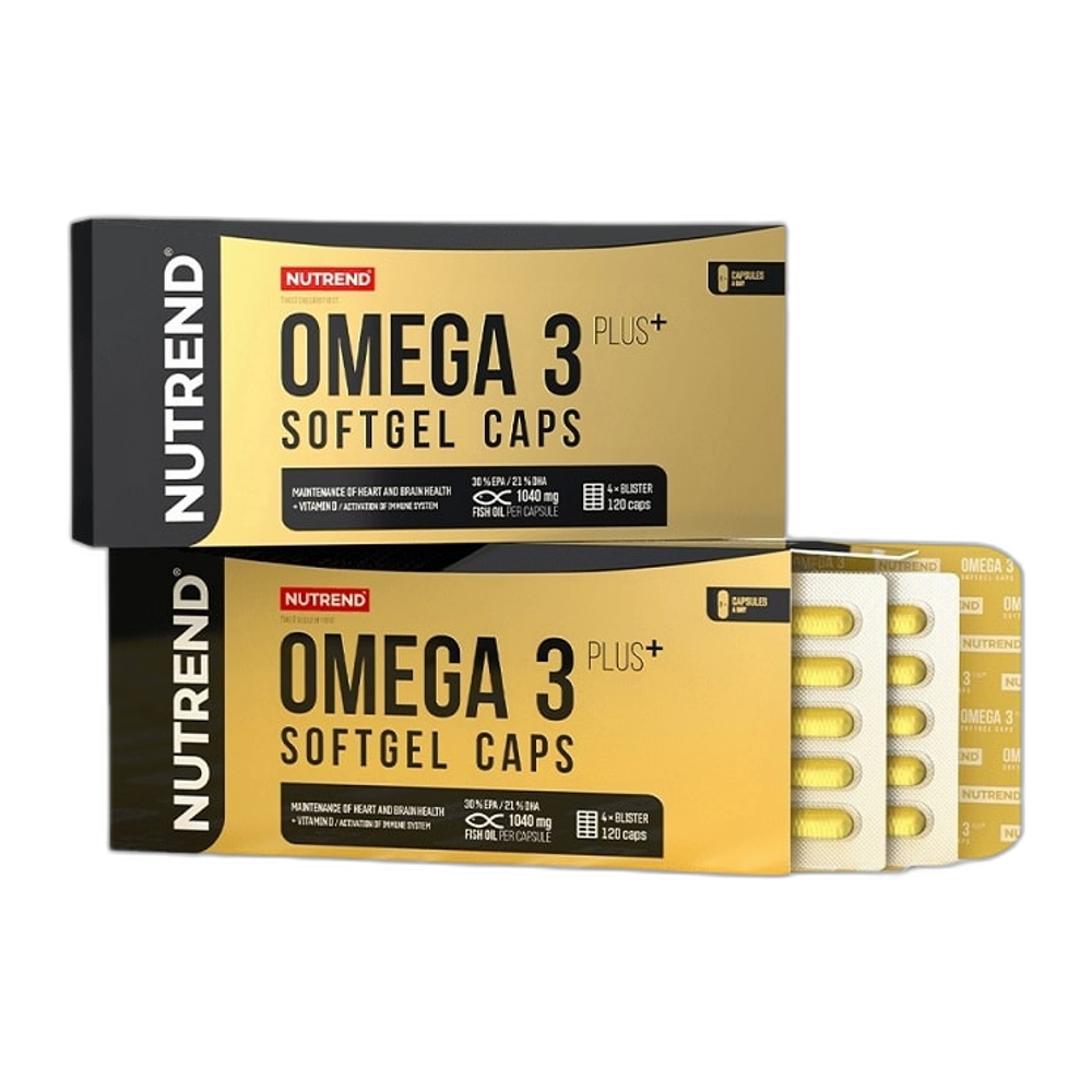 Nutrend Omega 3 Plus - 120 caps