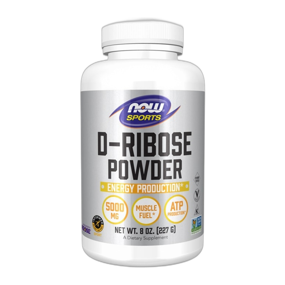 NOW Foods D-Ribose, Powder - 227g