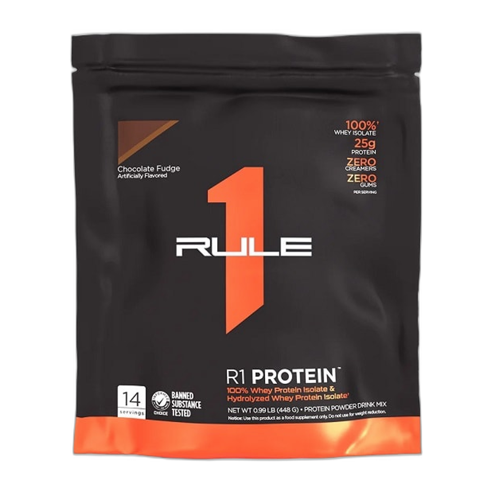 Rule One R1 Protein, Chocolate Fudge - 448g