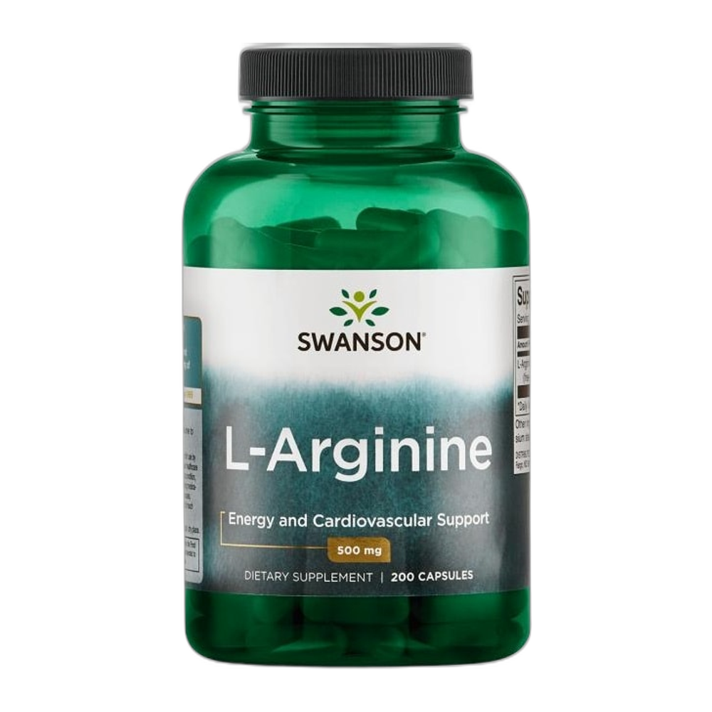 Swanson L-Arginine, 500mg - 200 caps