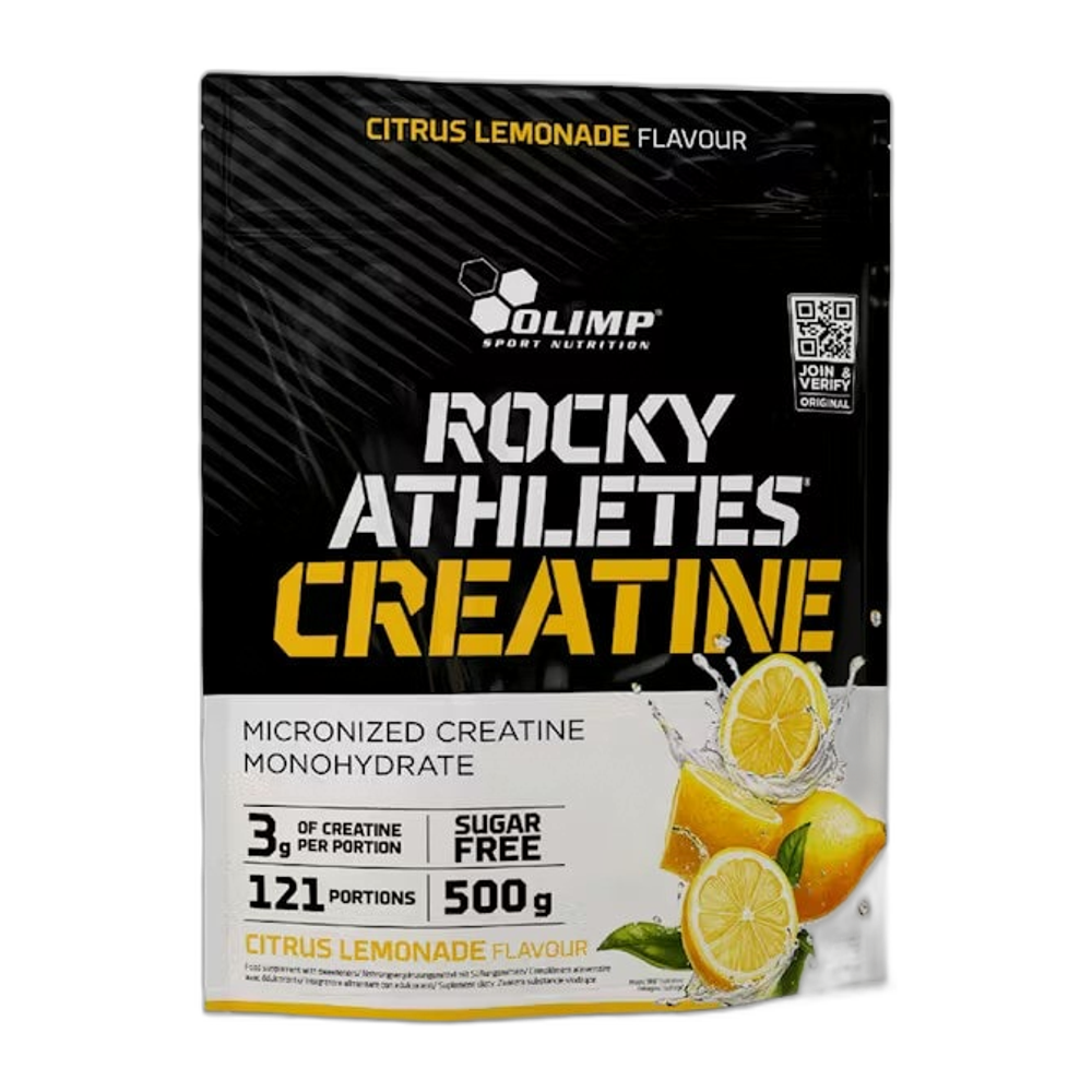 Olimp Nutrition Rocky Athletes Creatine, Citrus Lemonade - 500g