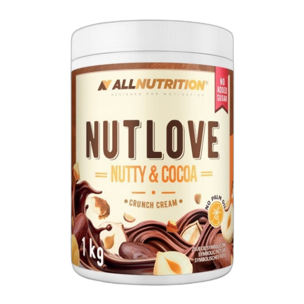 Allnutrition Nutlove, Nutty & Cocoa Crunch Cream - 1000g