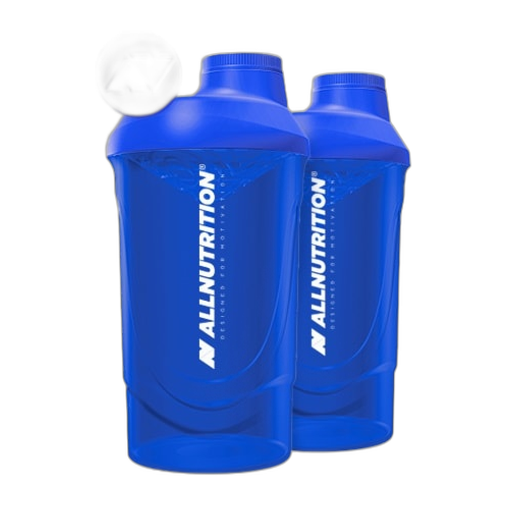 Allnutrition Shaker 2LOGO, Stunning Blue - 600 ml.