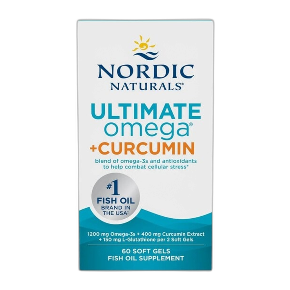 Nordic Naturals Omega Curcumin, 1200mg - 60 softgels