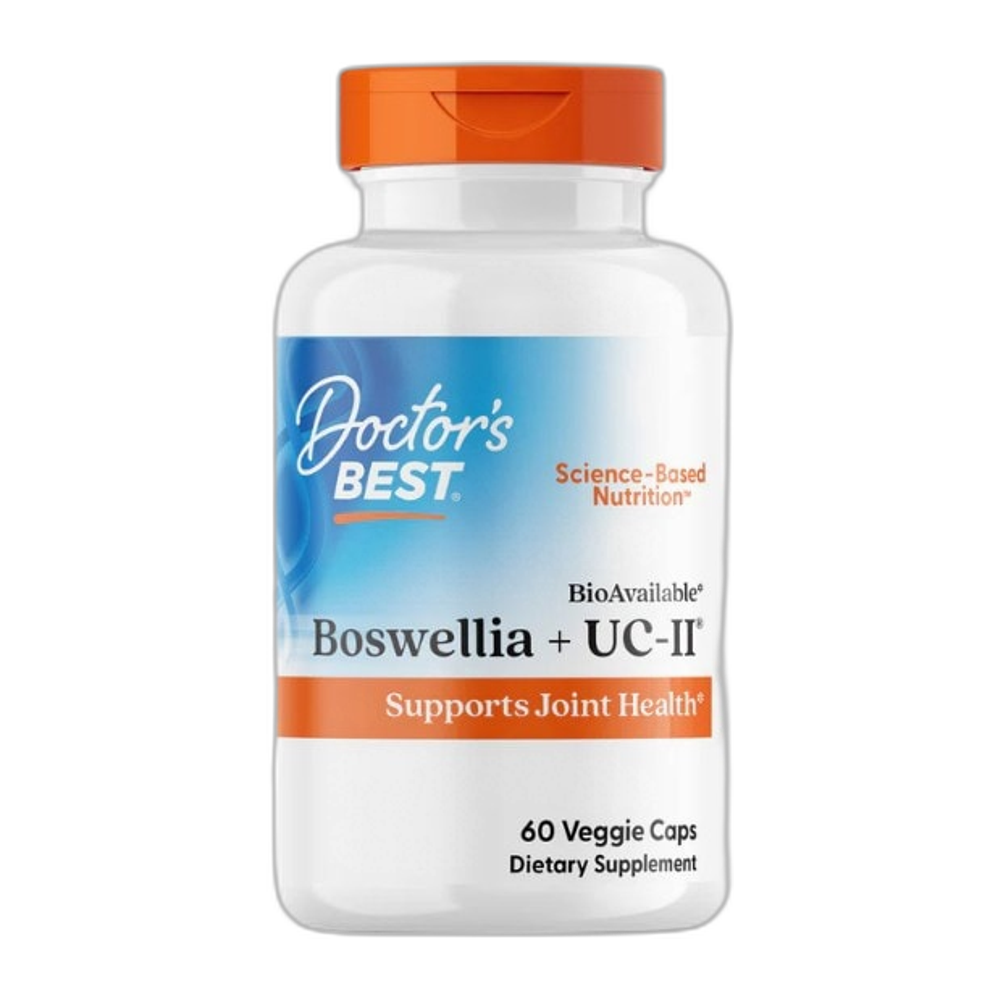 Doctor's Best Boswellia with UC-II - 60 vcaps