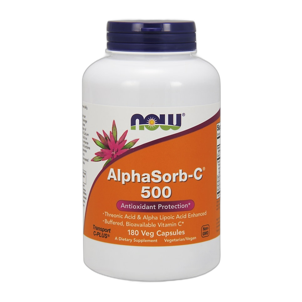 NOW Foods AlphaSorb-C, 500mg - 180 vcaps