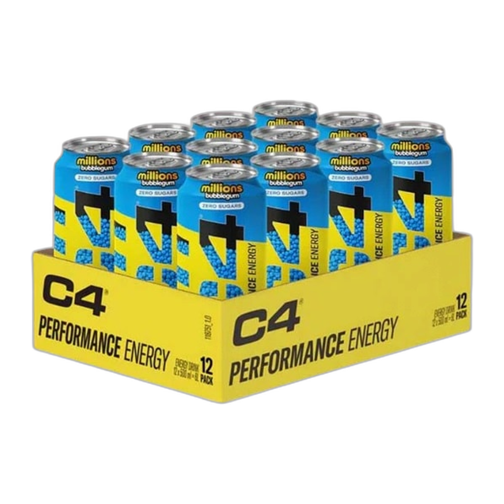 Cellucor C4 Performance Energy, Millions Bubblegum - 12 x 500 ml.