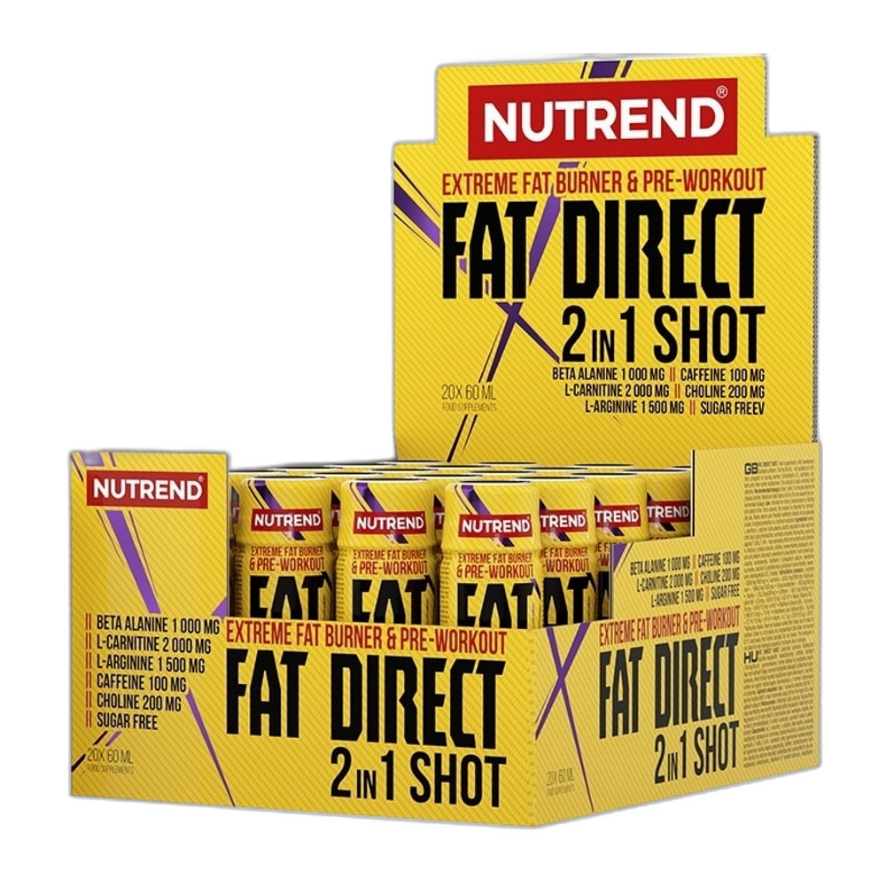 Nutrend Fat Direct 2in1 Shot - 20 x 60 ml.