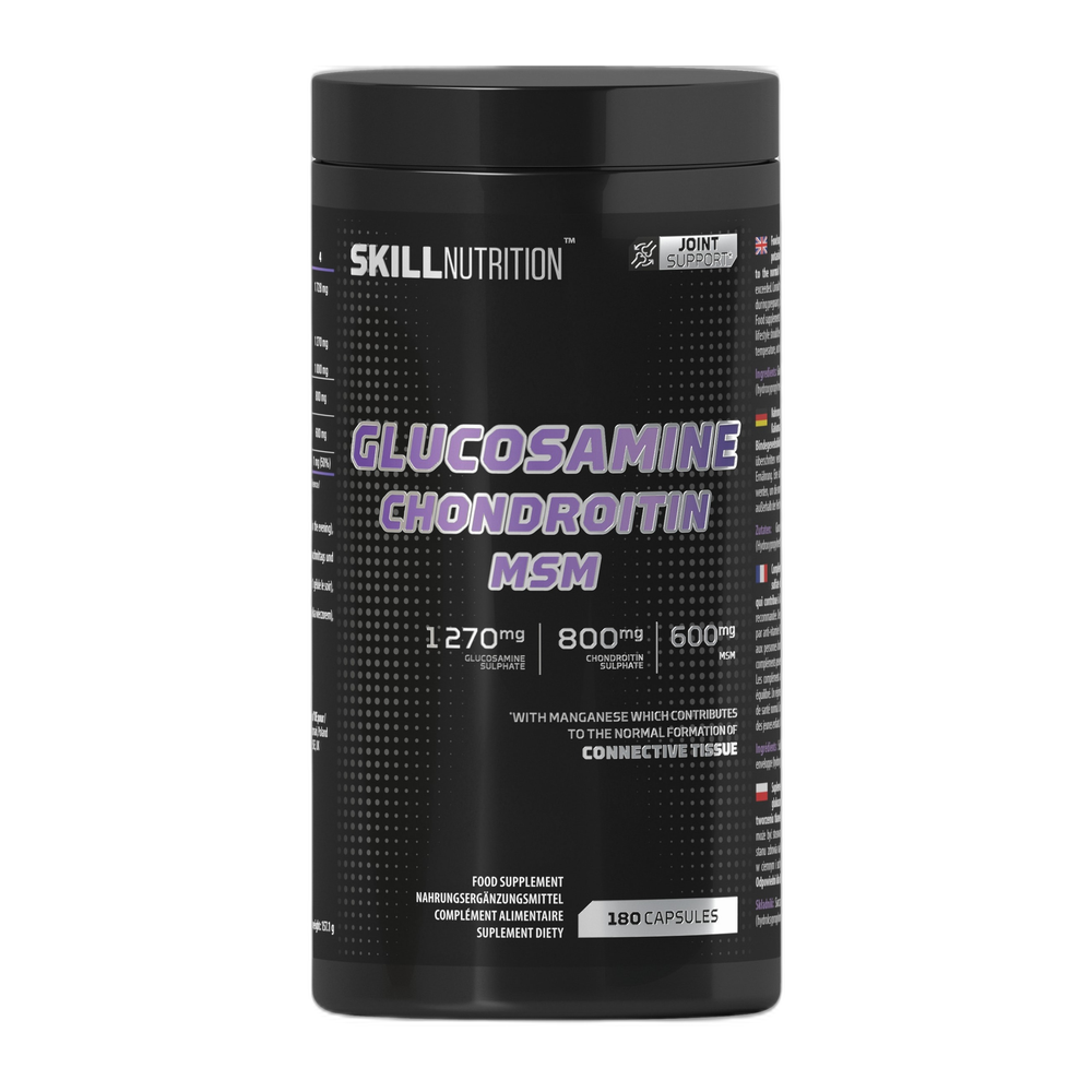 Skill Nutrition Glucosamine Chondroitin MSM - 180 caps