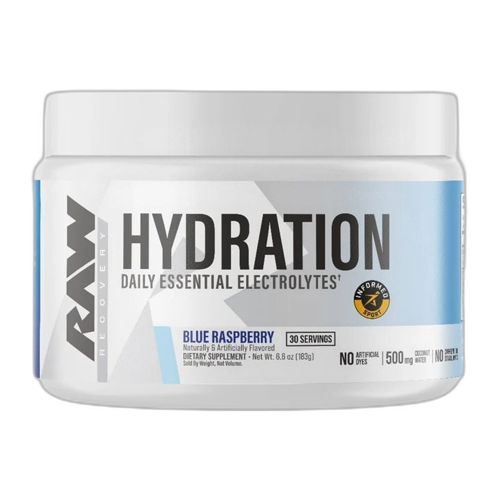 Raw Nutrition Hydration, Blue Raspberry - 183g