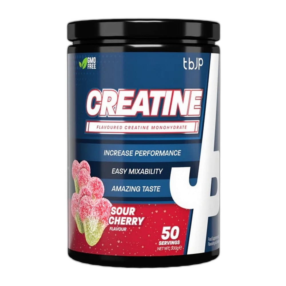 Trained by JP Creatine, Sour Cherry (Tub) - 300g