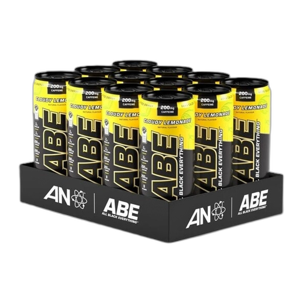 Applied Nutrition ABE Energy + Performance Cans, Cloudy Lemonade - 12 x 330 ml.