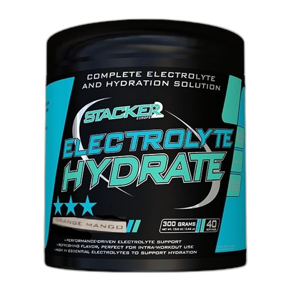 Stacker2 Europe Electrolyte Hydrate, Orange Mango - 300g