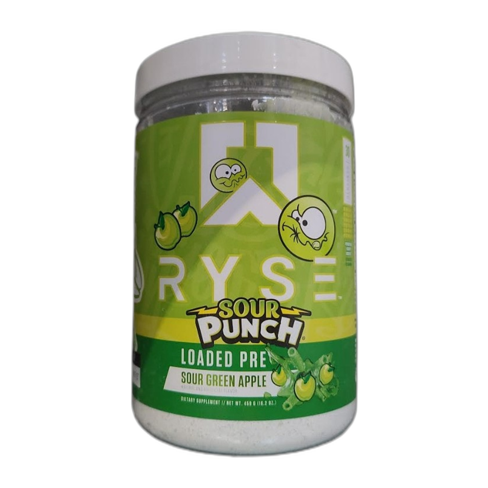 RYSE Loaded Pre, Sour Punch Sour Green Apple - 459g