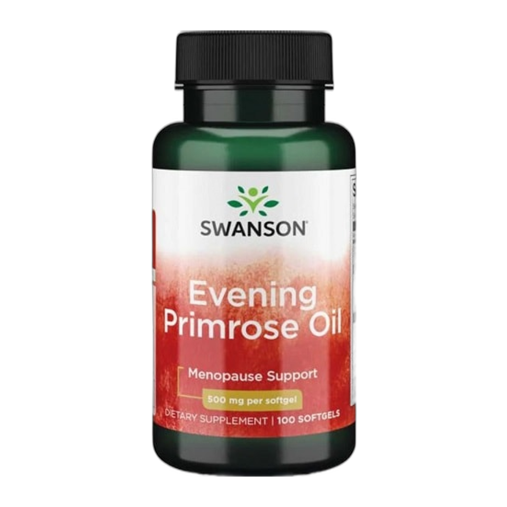 Swanson Evening Primrose Oil, 500mg - 100 softgels