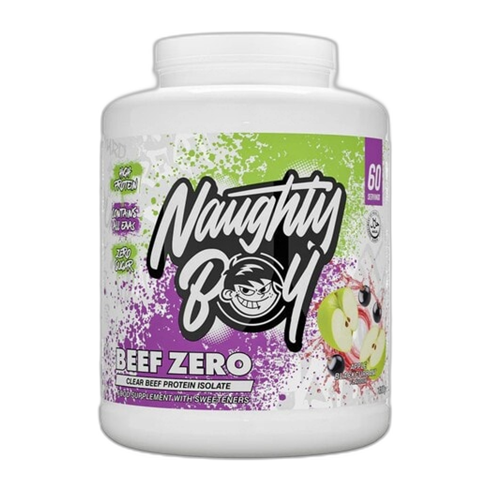 Naughty Boy Beef Zero, Apple Blackcurrant - 1800g