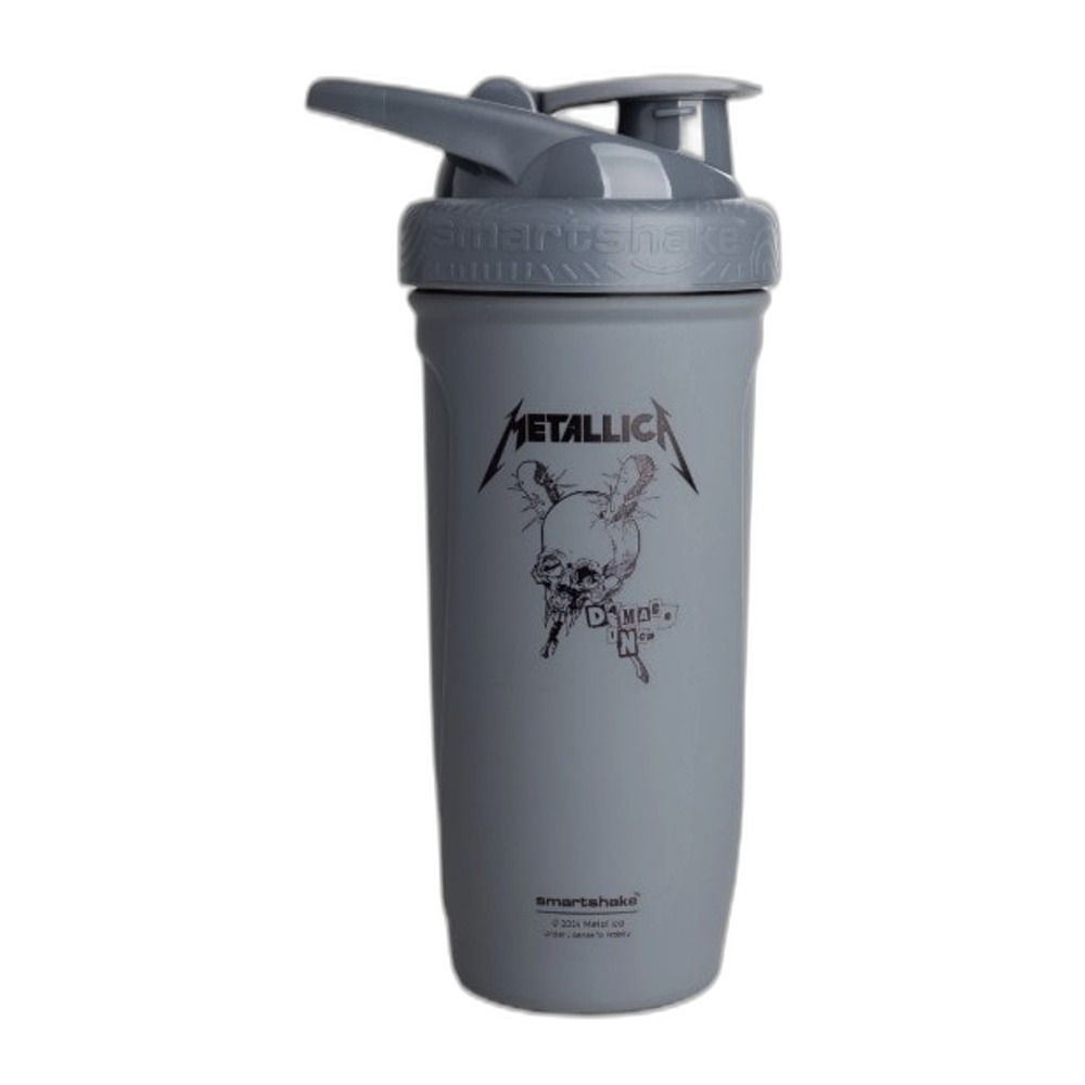 SmartShake Reforce Stainless Steel - Rock Band Collection, Metallica Damage Inc. - 900 ml.