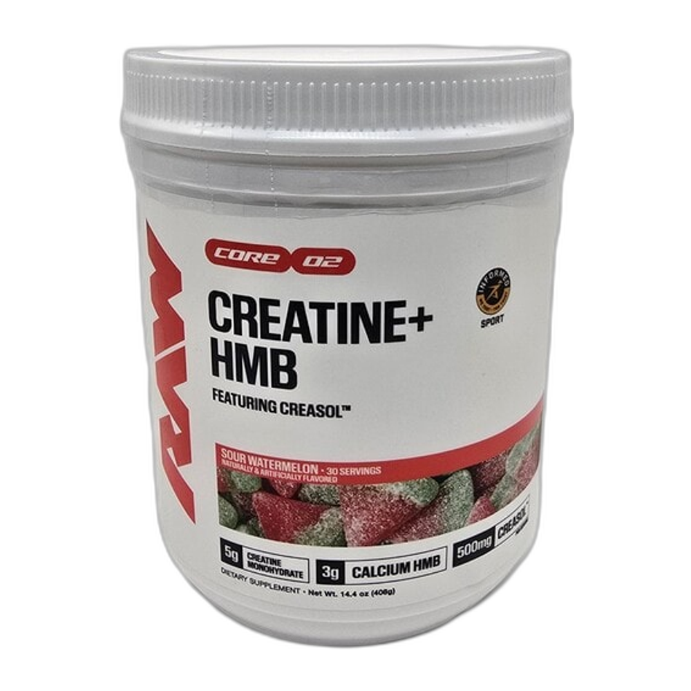 Raw Nutrition Creatine+ HMB Core 02, Sour Watermelon - 408g