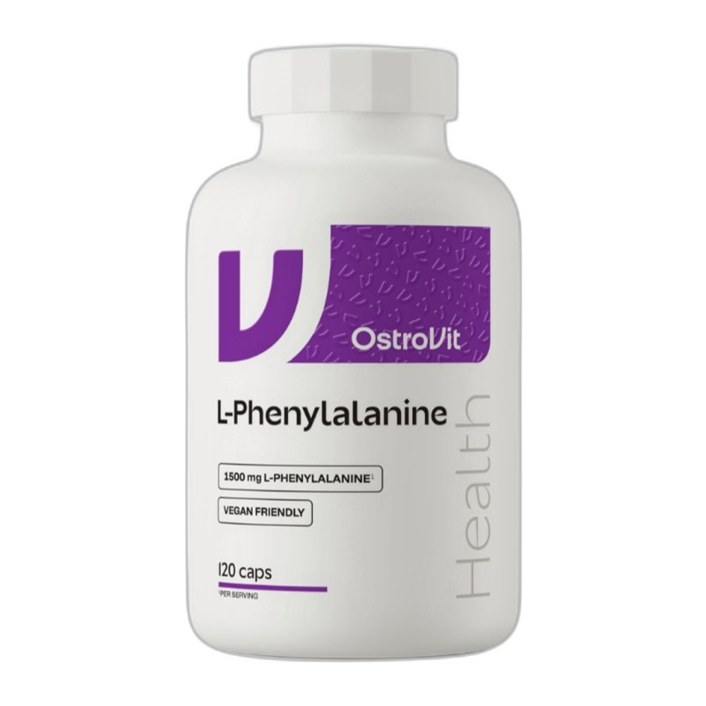 OstroVit L-Phenylalanine, 1500mg - 120 caps