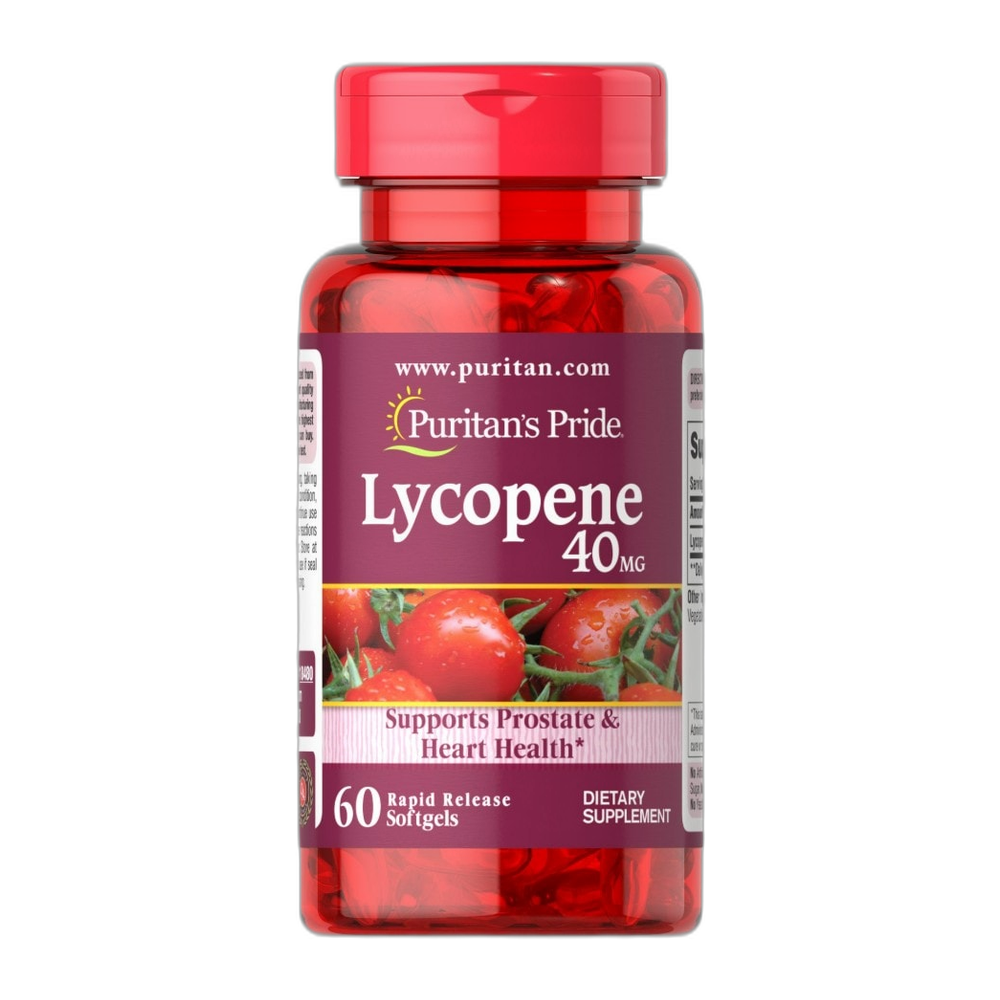 Puritan's Pride Lycopene, 40mg - 60 softgels