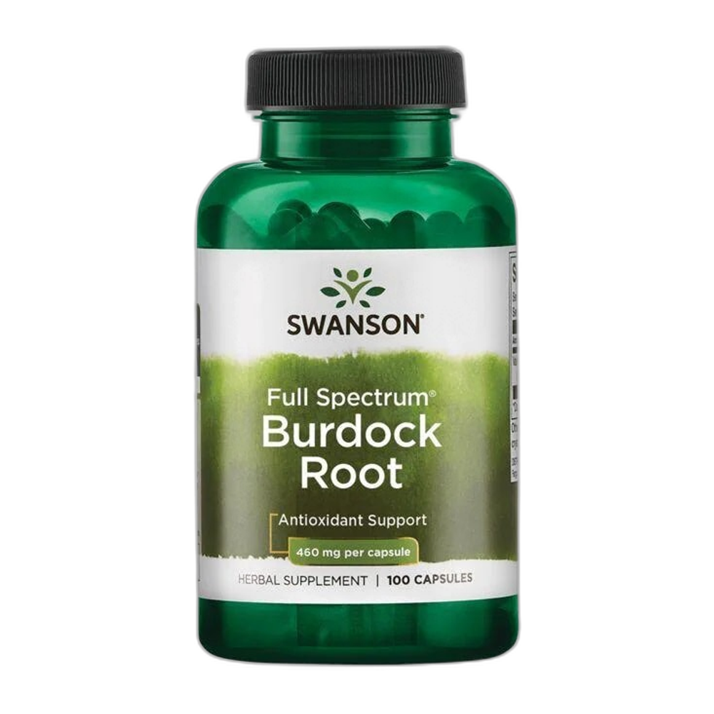 Swanson Full Spectrum Burdock Root, 460mg - 100 caps