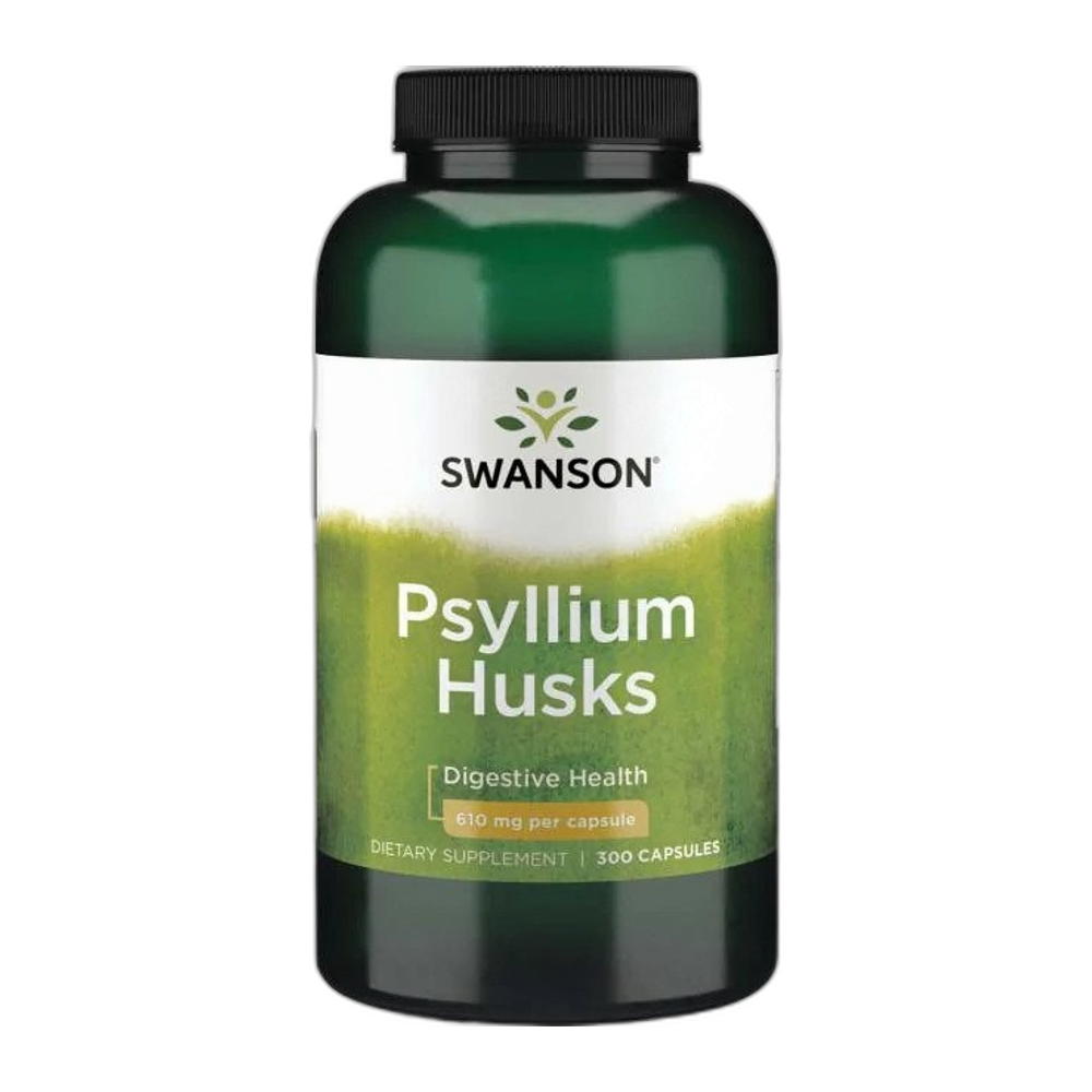 Swanson Psyllium Husks, 610mg - 300 caps
